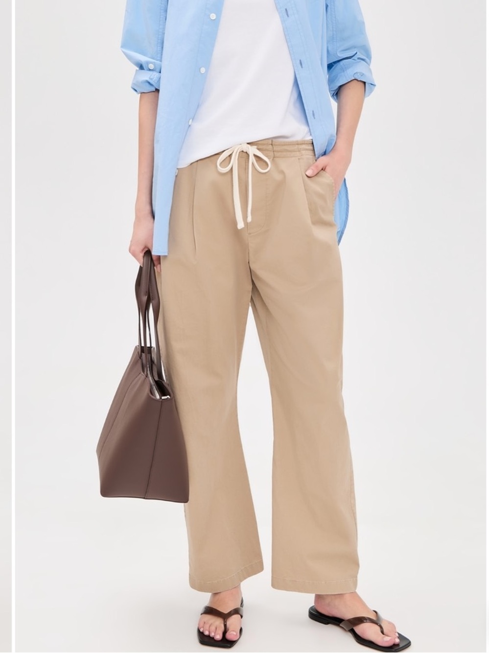 Soldout.NYC Pants The Everywhere Chino Straight Leg in Khaki Tan